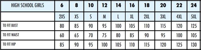 Size Guide