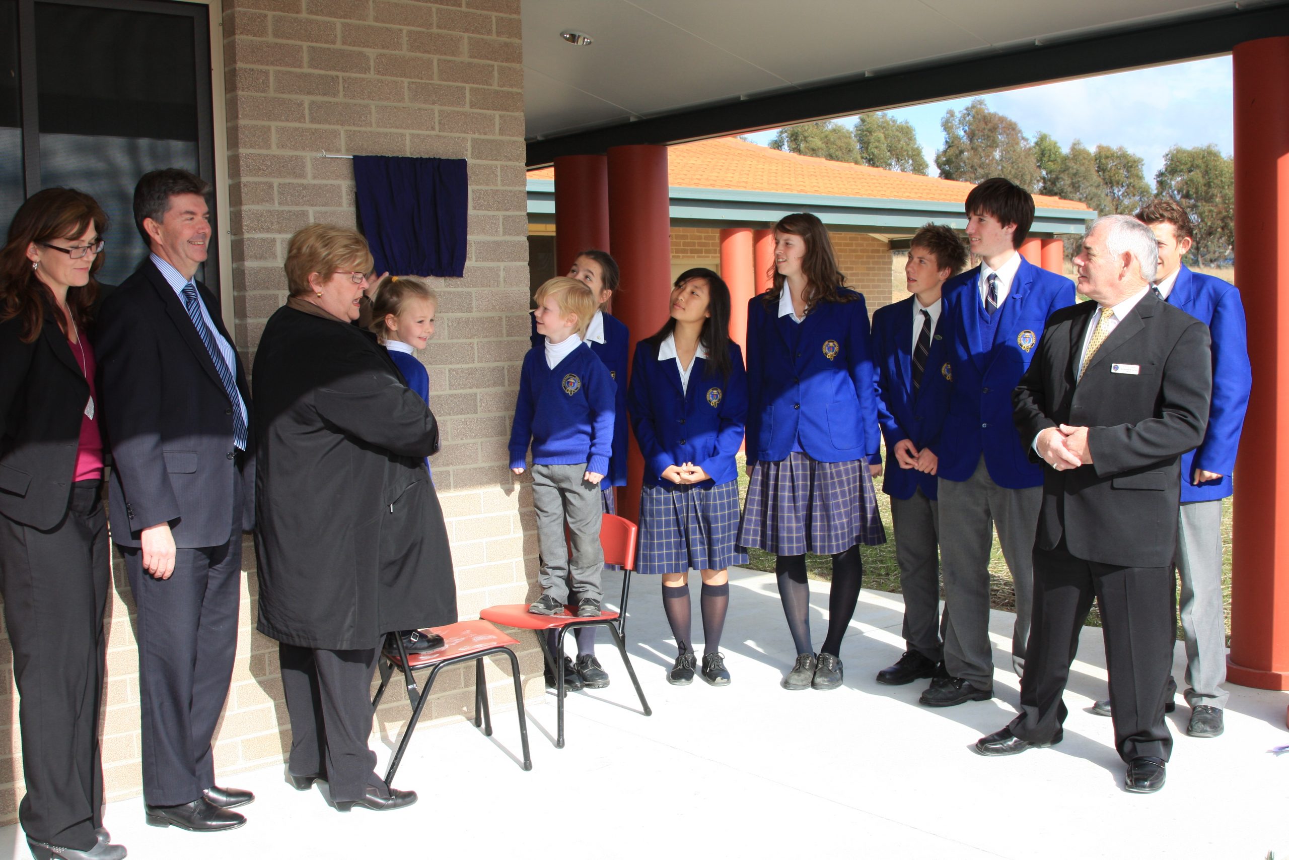 Plaque unveiling Food Tech & IT Wing 2010