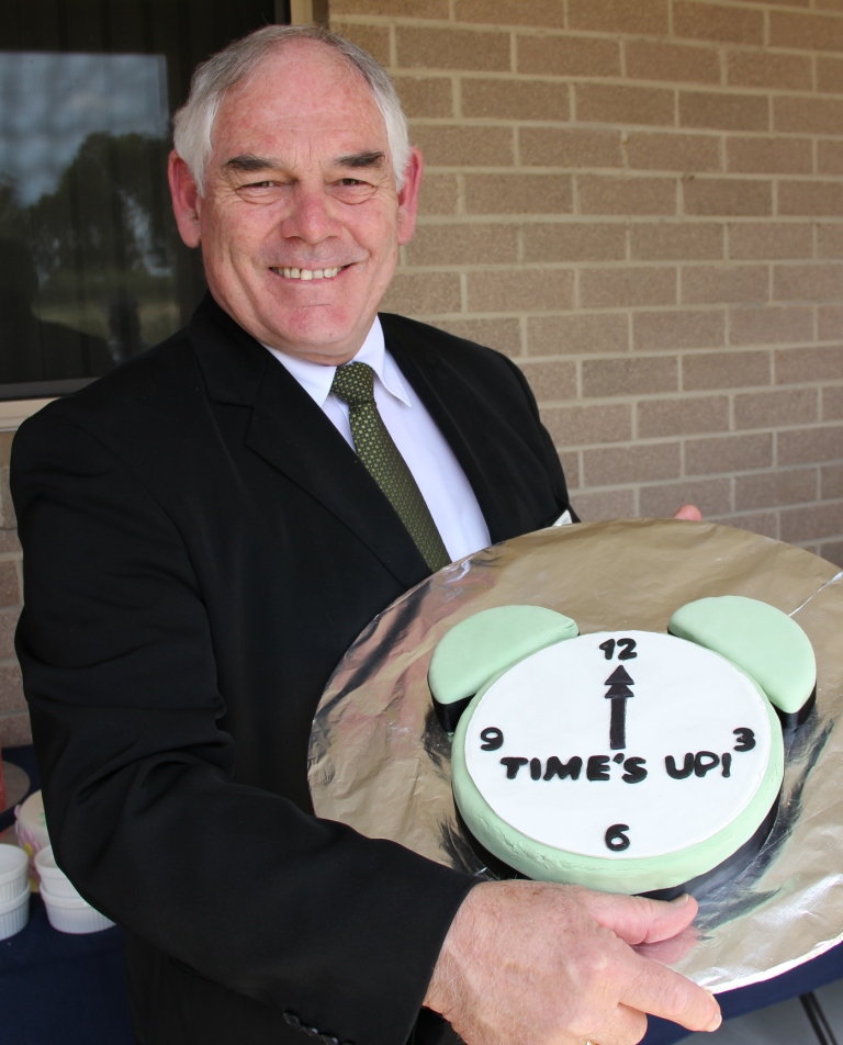 Time's up for Principal Don Surtees - 2012