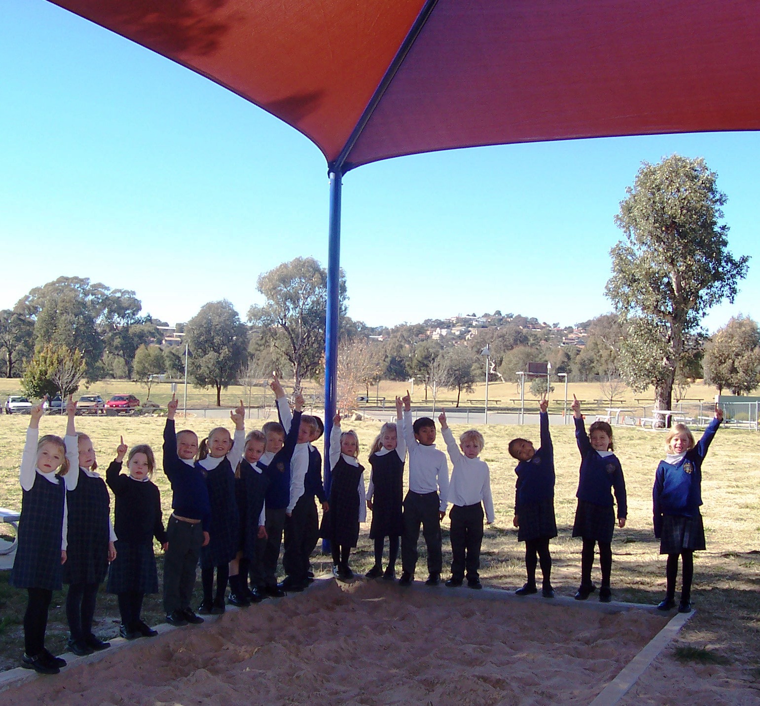 Sandpit shade cloth 2010