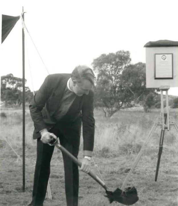 Turning of the sod (Gordon) 13 June 1992