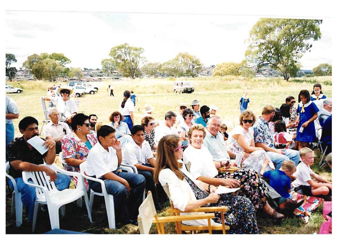 Foundation Day assembly - Gordon 1993