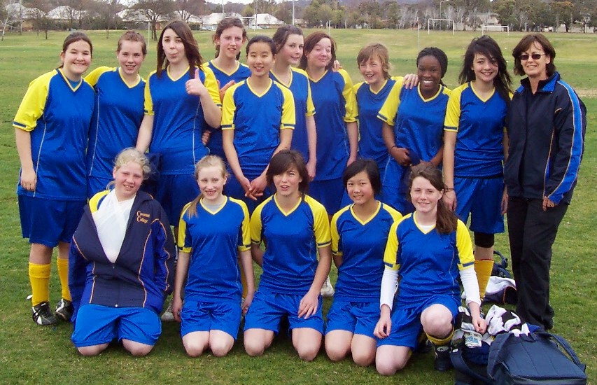 Girls Secondary soccer 2009